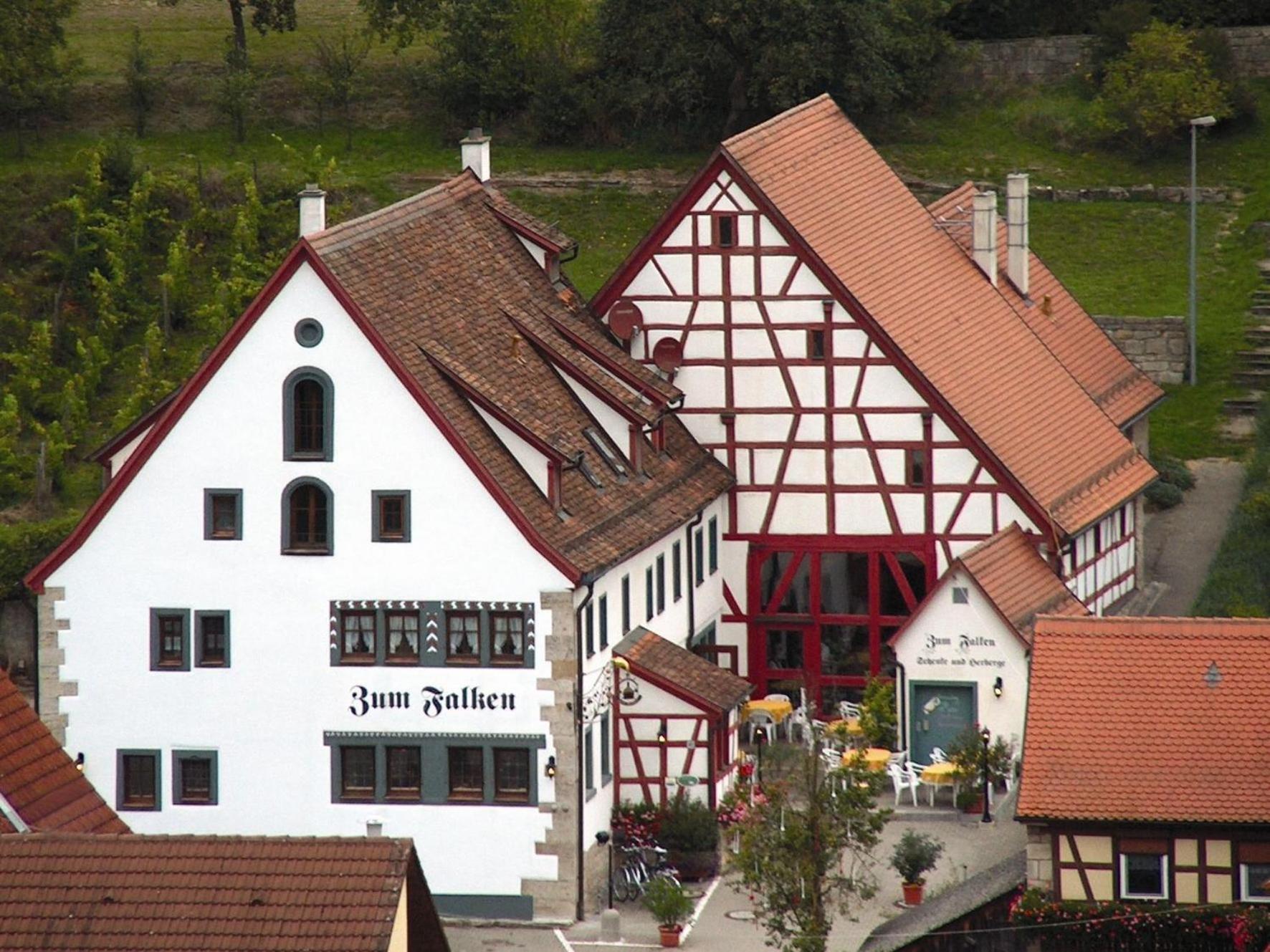 Landhaus Zum Falken Tauberzell Bagian luar foto
