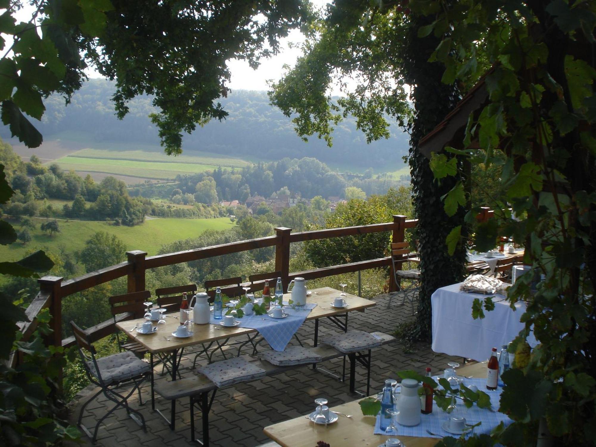Landhaus Zum Falken Tauberzell Bagian luar foto